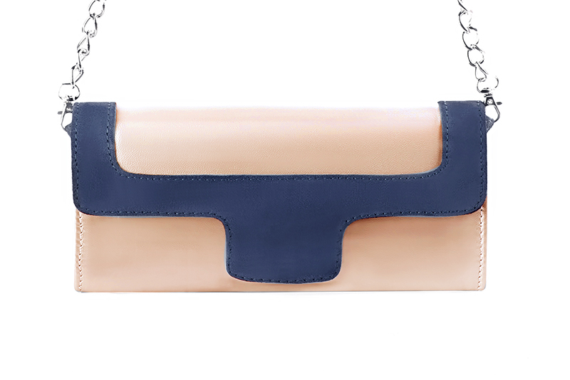 Prussian blue dress clutch for women - Florence KOOIJMAN